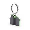 Light Green Abode House Keyrings